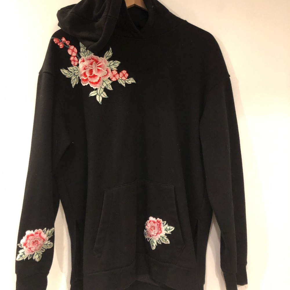 H&M Floral Hoodie